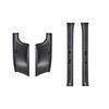 Tesla Model Y & Model 3 Carbon Fiber Rear Door Sill & Seat Back Protector Guard