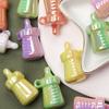 DIY 5Pcs for Crafted 20.8*33.7mm Handmade Material Loose Beads Feeding Bottle Fashion Jewelry Accessories