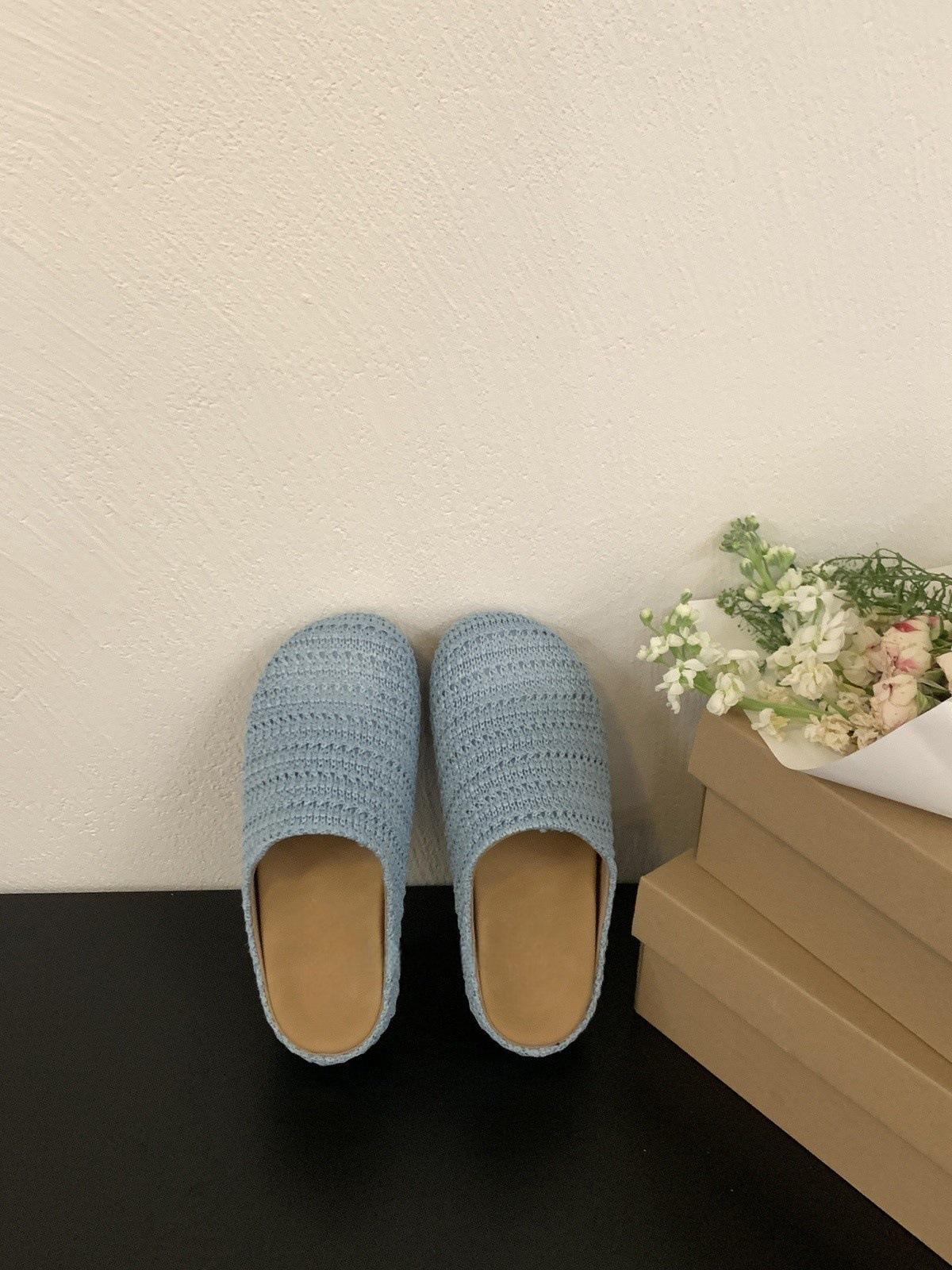 

Женская верхняя одежда на толстой подошве весенне-летняя отпускная обувь с одним педальным верхом, с закрытой пяткой, полушлепанцы 40 синий