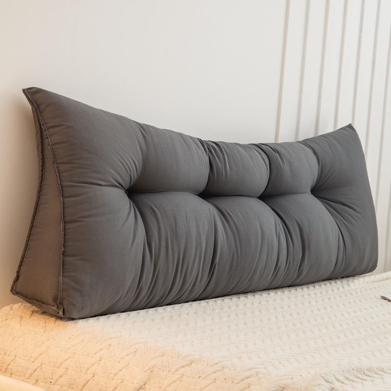 Triangular Lumbar Support Cushion for Bedroom, Sofa, and Dorm