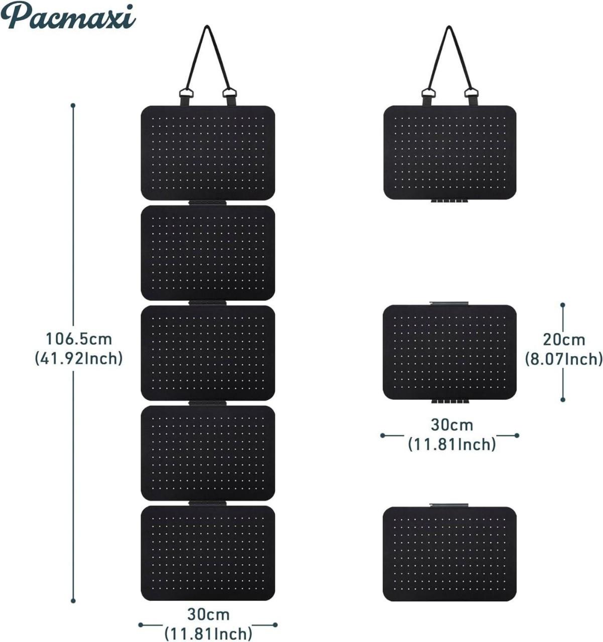 Brooch Storage Hanging Bag, Felt Display Plate, Wall-mounted Display Hanging Bag, Hole Shoe Jewelry Storage Rack