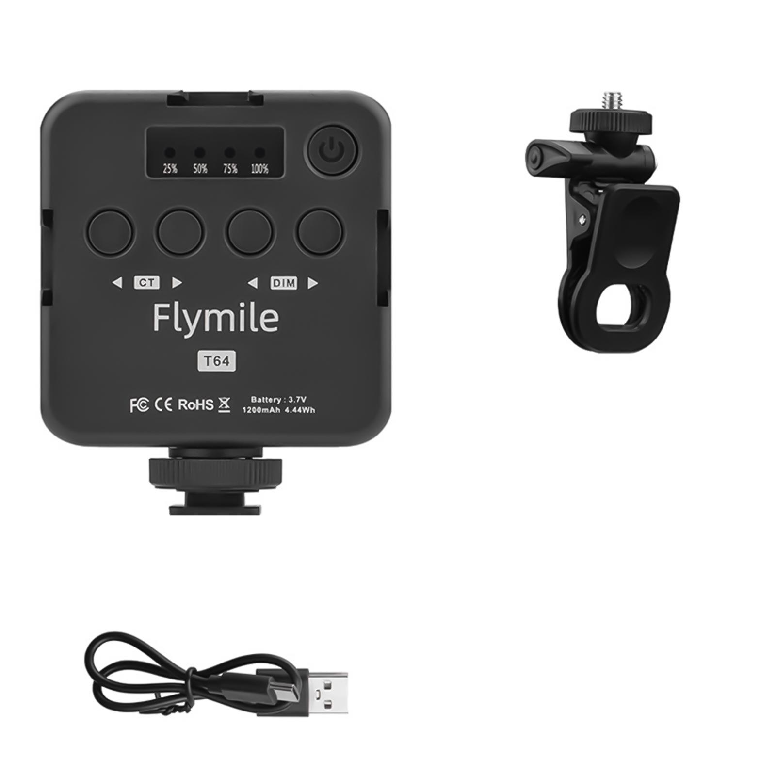 

Диммируемый и перезаряжаемый видеосвет для камеры X4, заполняющий свет для видеосъемки, со съемным зажимом, видеосвет для камеры A