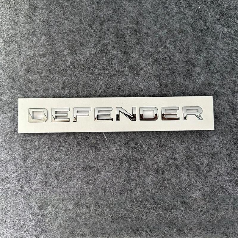 

Автомобільні 3D ABS DEFENDER Наклейки-літери Наклейки для автомобіля DEFENDER Передня кришка Капот Задній багажник Кузов Емблема Значок Наклейки Rear Trunk Body