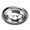 Single Bowl Bar Sink 290x220x120mm Polished Stainless Steel Kitchen Sink with 40mm Drain Hole for