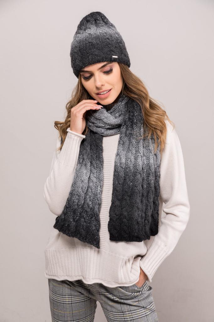 New Jersey Women' Winter Alpaca Set Color Black