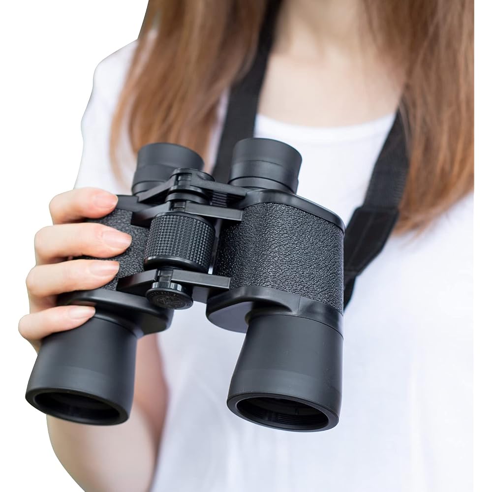 Kenko Mirage 8x42 Binoculars, Porro Prism Type, 8x Magnification, 42mm Objective Lens, for Stargazing and Birdwatching, 971628, Black