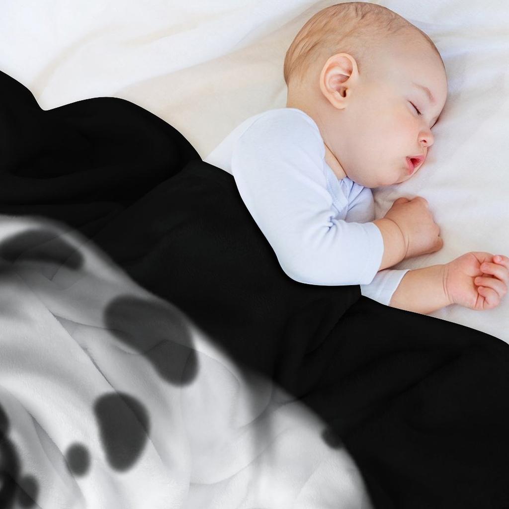 Dalmatian Painting Throw Blanket Thin Extra Large Throw Blankets For Baby Picnic Blankets