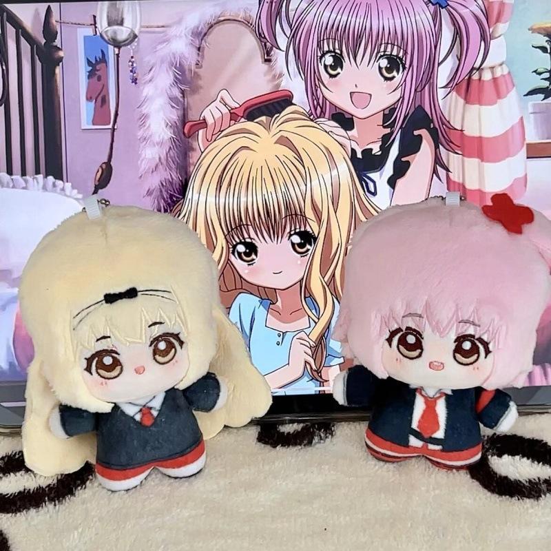 Kawaii Shugo Chara Surrounding Cotton Doll 10cm Nuru Body Amu Hinamori Backpack Accessories Ute Cartoon Creative Design Toys