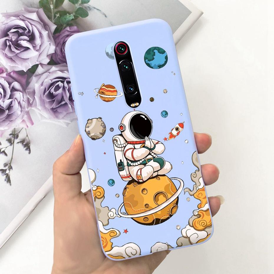 Kreslený obal pro Xiaomi Mi 9T Pro Mi9T Roztomilý barevný měkký silikonový zadní kryt pro Xiaomi Mi 9T 9 T 9TPro Pouzdra na telefon