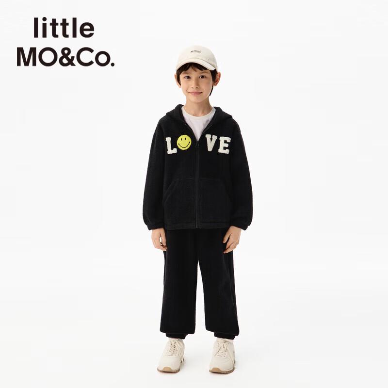 little MO&Co. x Smiley Kids' Winter Fleece Set