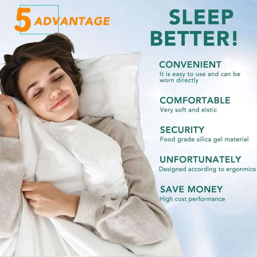 Silicone Magnetic Anti Snoring Nose Clip Anti-Snoring Corrector Snore Prevention Gadget Anti-Snore Device Quiet Sleep Night