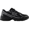 New Balance NB 740 Abrasion Resistant Low Top Kids' Running Shoes Black Teenagers Sneakers GR740BM