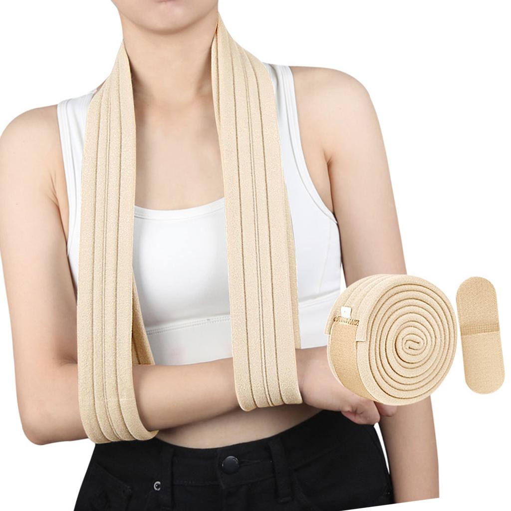 Adjustable Shoulder Arm Sling Post Surgeries Support with Breathable Fabric Rotator Cuff Tear Sling Perfect for Arm Use