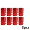 8/4PCS Car Wheel Tire Valve Caps Aluminum Alloy Car Tire Valve Tyre Caps Stem Air Cap Airtight Cover Auto Motorcycle Accessories