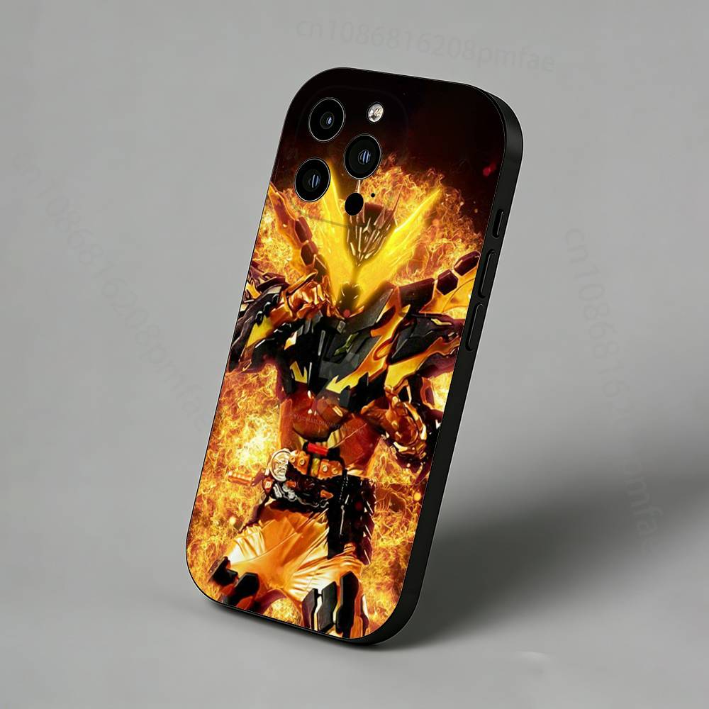 K-KamenS COOL Rider iPhone Case For 16,15,14,13,12,11 Pro,Max,Plus,X,XS,XR,SE,Mini Back Protector Cover