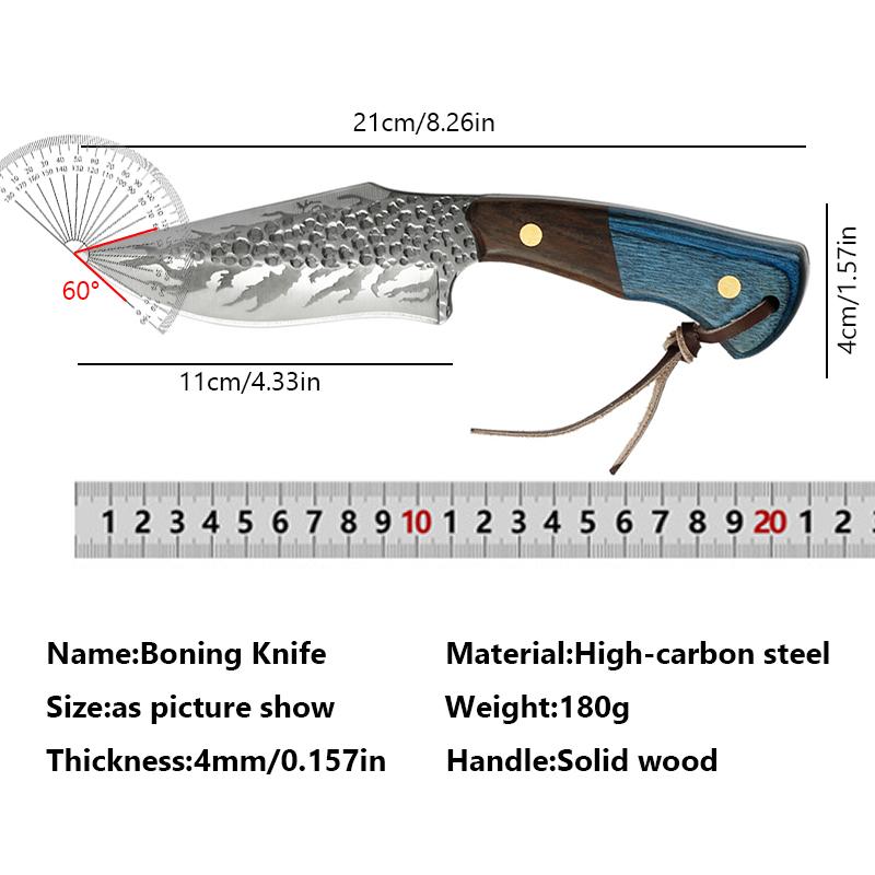 Stainless Steel  Kitchen Knife Utility Boning Knife Cleaver Slicing Barbecue Meat Fruit Cutter Fishing Knife