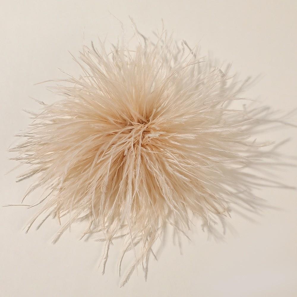 8-10cm Large Ostrich Feather Brooch Artificial Feather Feather Brooch Accessories Hair Accessories