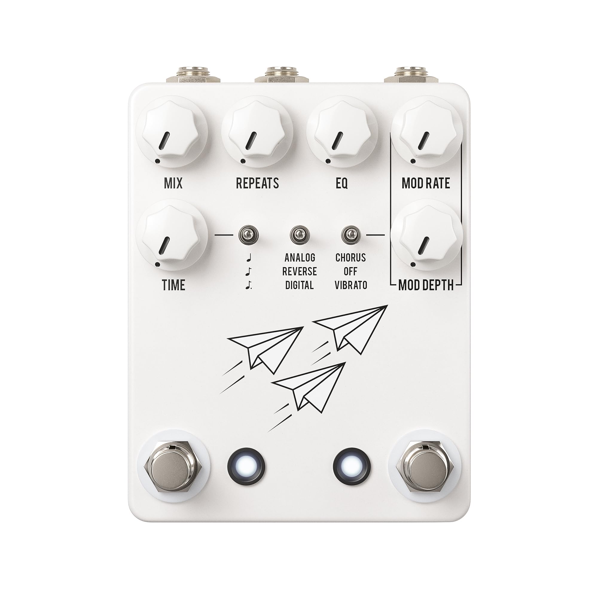 

JHS flight delay pedal white