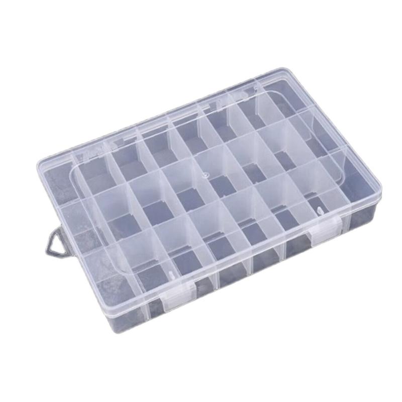 Tool Box Screw Organizer Removable Compartment Plastic Small Parts Organizer Hardware Organizer Box for Garage