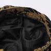 Mittelalterlicher Tudor-Hut mit Feder Renaissance-Muffinhut Tudor-Flachkappe Halloween-Cosplay-Kostüme Halloween-Cosplay