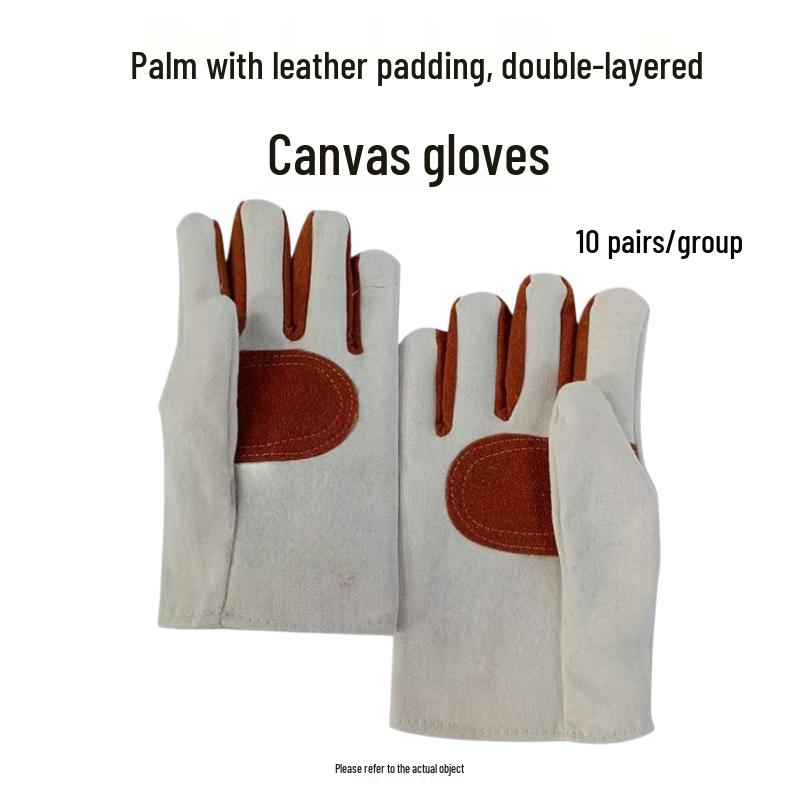 Anbikang Heavy-Duty Canvas Work Gloves