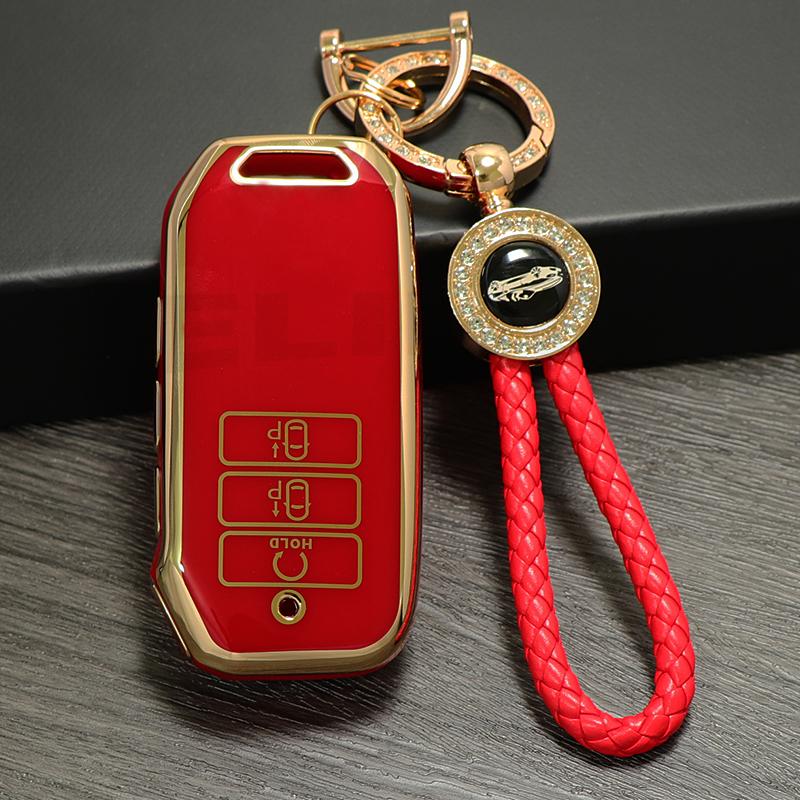 Car Remote Key Case Cover 7 Buttons TPU Key Case Cover for Kia Sorento MQ4 2020 2021 2022 EV6 K8 V6 for Kia Sportage 2023 Shell