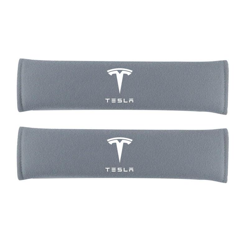 

2Pcs Car Seat Belt Cover For Tesla Model Y 3 X S P75D P85D P90D P100D Shoulder Protector for Car Seat Belts Auto Accessories