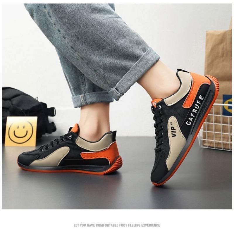Men S Casual Thick Sole Athletic Slip On Gump Sneakers