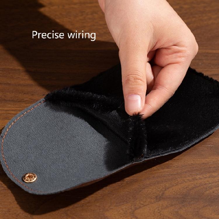 Gentle Polishing Glove Prevents Scratches for Leather Surfaces Cleaning Efficient Stain Removing Gloves for Leather Care