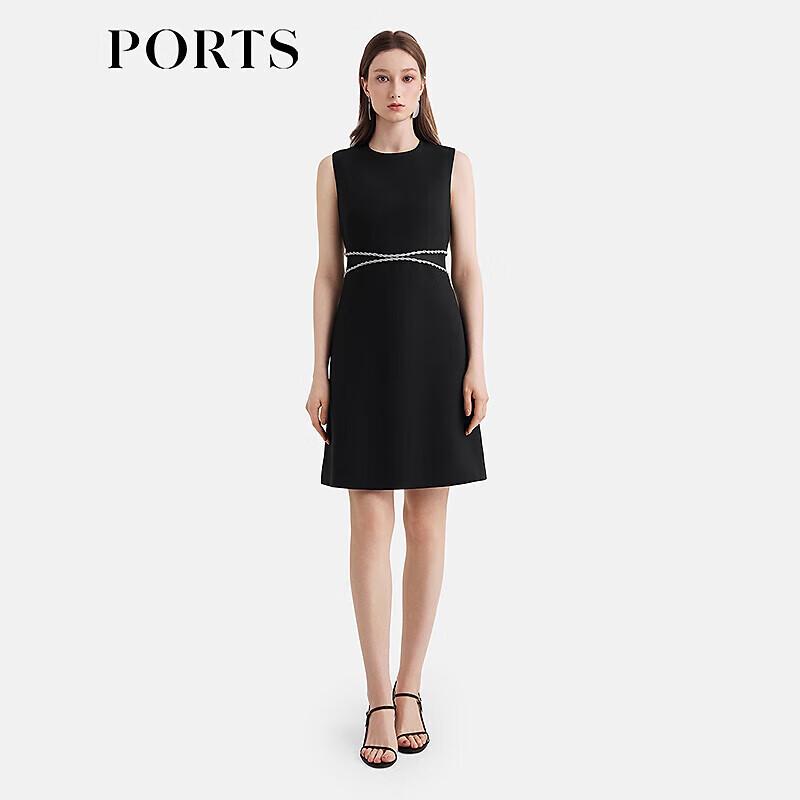 

PORTS 2025 S/S Elegant Short-Sleeve Mini Dress S/4