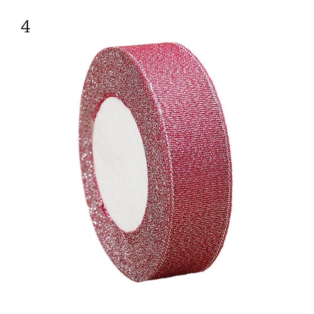 

22М Двусторонняя лента Металлизированная Декорация для рукоделия Универсальная отделка бантом Свадебная вечеринка 4