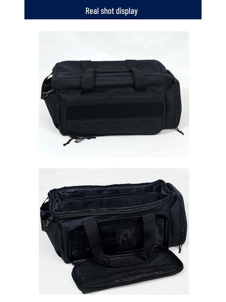 Durable Oxford Cloth Tactical Tote Bag with Anti-Friction, Wear-Resistance, & Multi-Purpose Design for Tool Storage