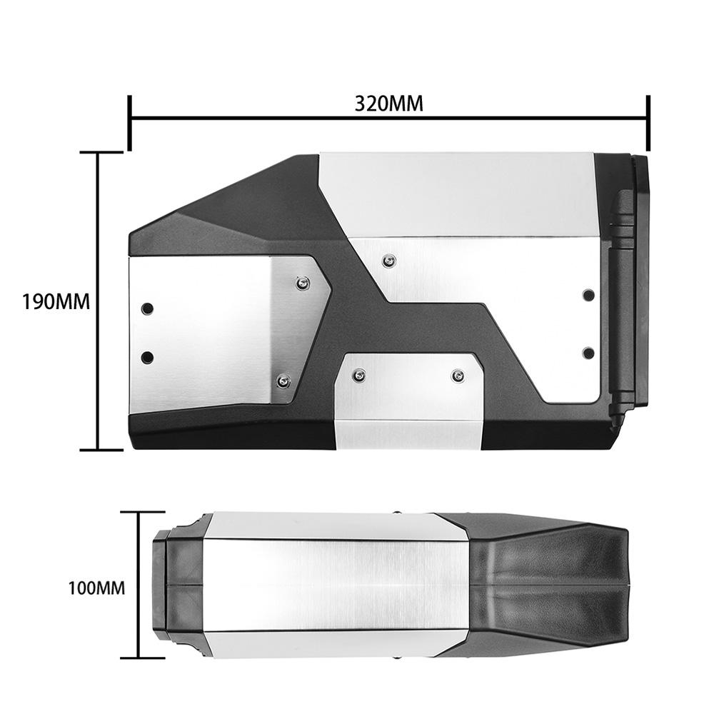 For VOGE DS900X DSX900 Motorcycle Aluminum Toolbox 900 DSX 900 Dsx900 Left Side Waterproof Tool Box Tool Box Toolbox Accessories