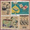 Vintage Chinese Era Poster: Retro Bar, Restaurant, and Coffee Shop Kraft Paper Wall Art