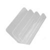 3 Compartments Mail Organizer Letter Holder Transparent Acrylic Vertical File Holder for Office