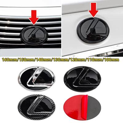 1pcs 3D ABS Front Bumper Grille Emblem Trunk Logo Badge For IS250 IS200 CT200h GS300 LS430 RX450h LX570 IS300 F-SPORT