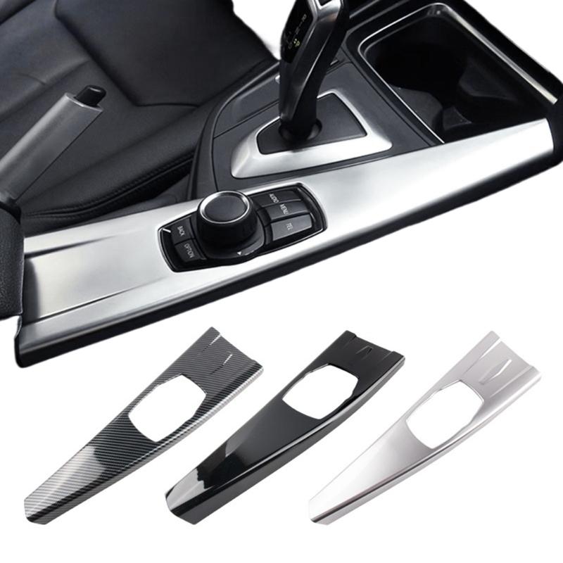 Premium ABS Center Console Sticker For F30 F34 4 F32 F36 2013-2017 Car Interior Multimedia Panel Cover Trim