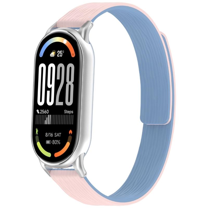 Your Smartwatch With 12mm Striped Magnetic Universal Fit For Sports Daily Use Color