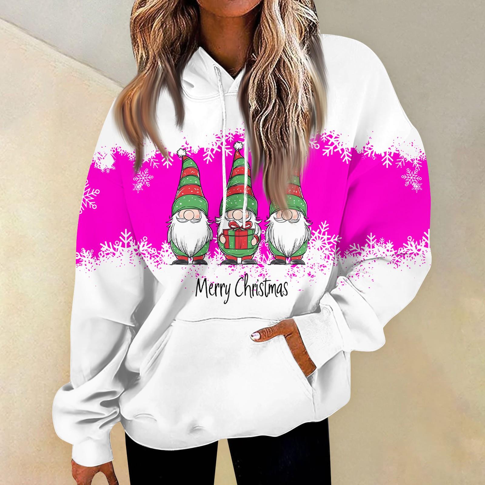 

Женские повседневные модные пуловеры с длинными рукавами и принтом, толстовки с капюшоном XXXL