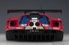 AUTOart 1/18 Scale Scale Model 81912 Ford GT 2019 #68 Le Mans 24 Hours LMGTE Pro Class Blue/White/Red