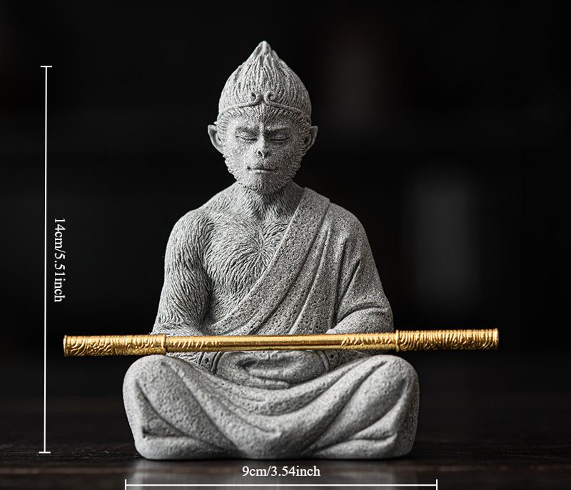 

Король Обезьян Сунь Укун Аквариумный Ландшафтный Декор Персонализированные Креативные Настольные Украшения