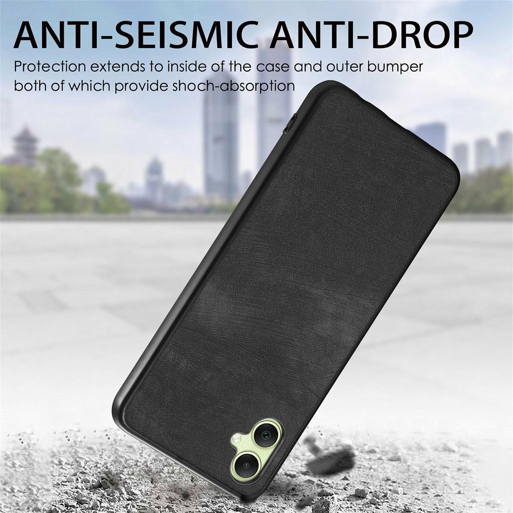Für Samsung Galaxy A06 4G Hülle Retro Leder+TPU Stoßfest Schutz Handyhülle