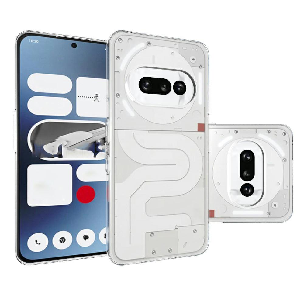

For Nothing Phone (3a) Case 2.0mm TPU Anti-Scratch Clear Phone Cover Type A