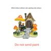 Garden Landscaping Ornaments Simulation Colorful Cartoon Mushroom House Creative Painted Lawn Garden Kindergarten Decoration Layout