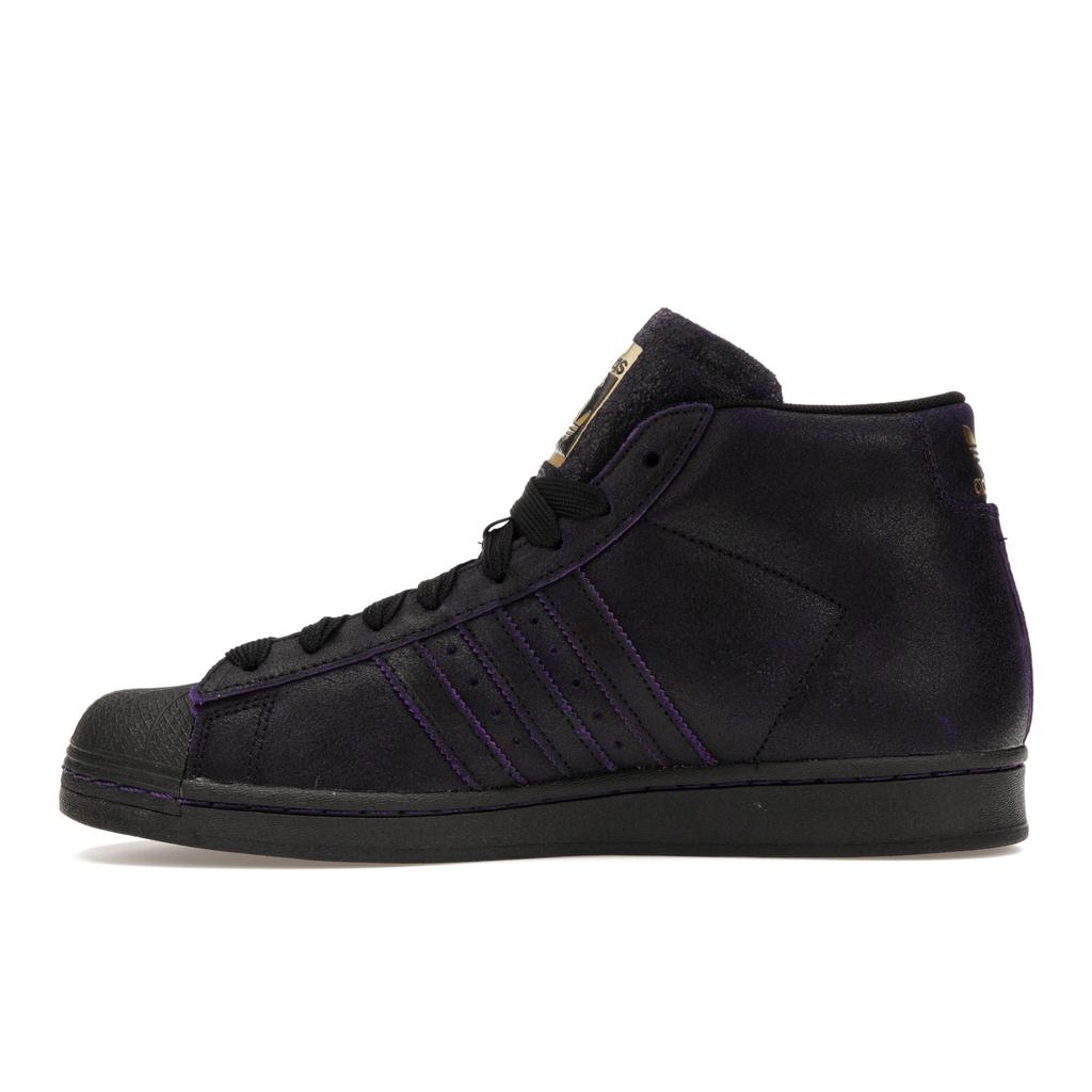 Kader Sylla X Adidas Pro Model ADV Black Dark Purple Unisex Sneakers Core-Black IE4310