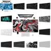 Ofis Masası Konforu İçin Kaymaz Yüzeyli Soyut Akışkan Büyük Mouse Pad