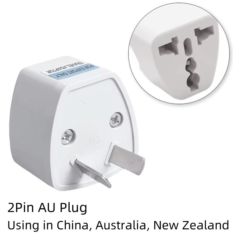 Universeller Reiseadapter-Stecker mit Schnellladeanschluss, kompatibel mit US-, EU-, AU-, UK-Steckdosen für Geschäftsreisen