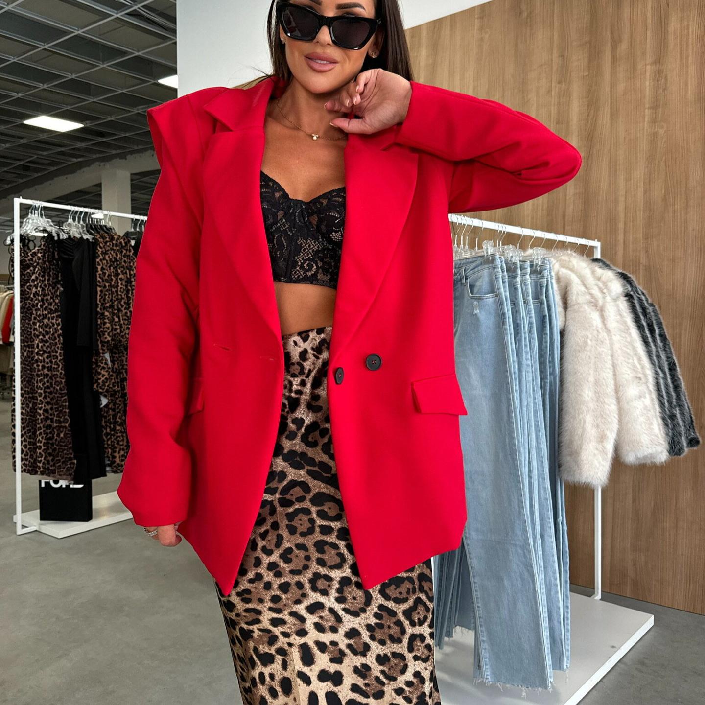 

YYFS женские модные повседневные осенне-зимние однотонные рубашки-поло с длинным рукавом и принтом, блузки и рубашки XXL красный