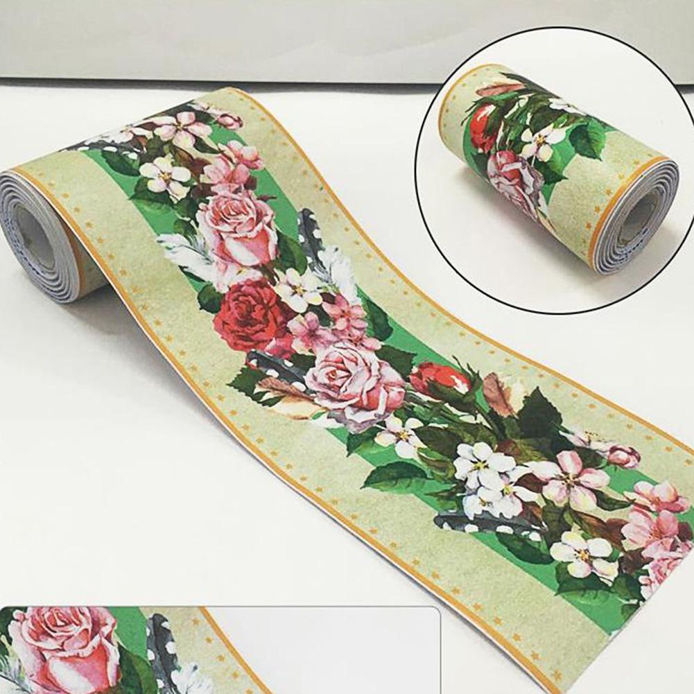 10 m selbstklebender Sockelleisten-Wandaufkleber, PVC-Kunstwand-Wanddekoration für Wohnzimmer, Küche, Badezimmer
