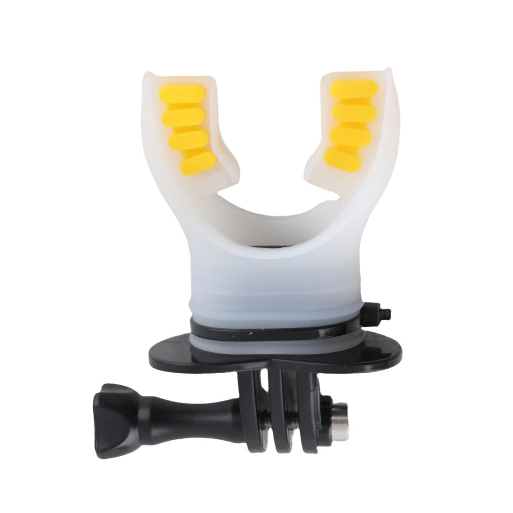 Mouth Bite Mount Surfing Diving Skating for XiaoYi Action Camera (Black)